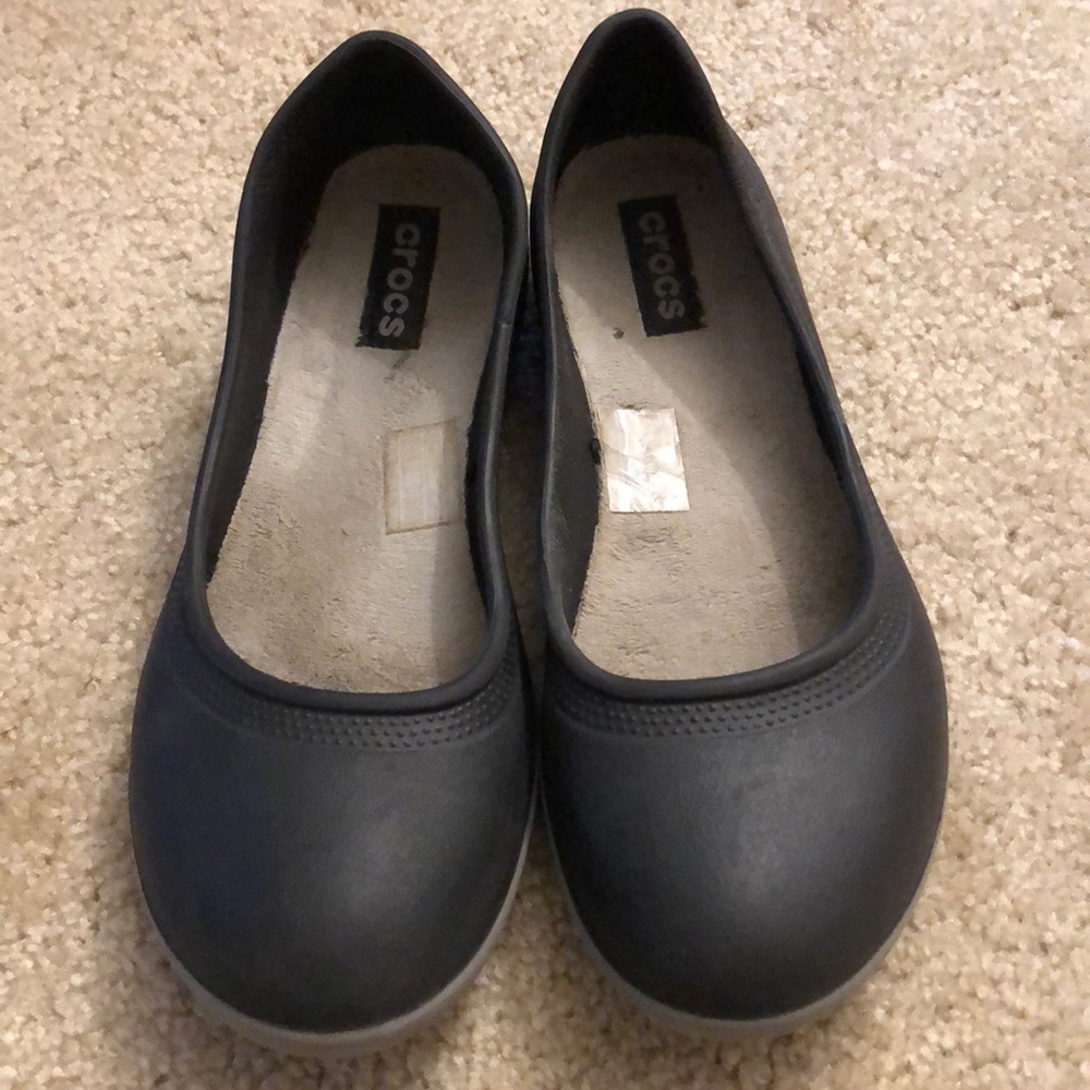Crocs Black Flats